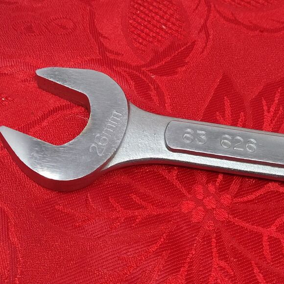Vtg EASCO 26MM COMBINATION WRENCH 63626 CLASSIC HAND Tool FORGED ALLOY - Picture 5 of 7